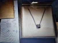 Bvlgari B.Zero1 necklace sold for 200,000 pesos
